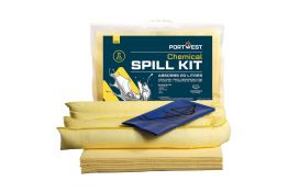SM90 KIT ASSORBENTE PER PRODOTTI CHIMICI 20 LT PORTWEST